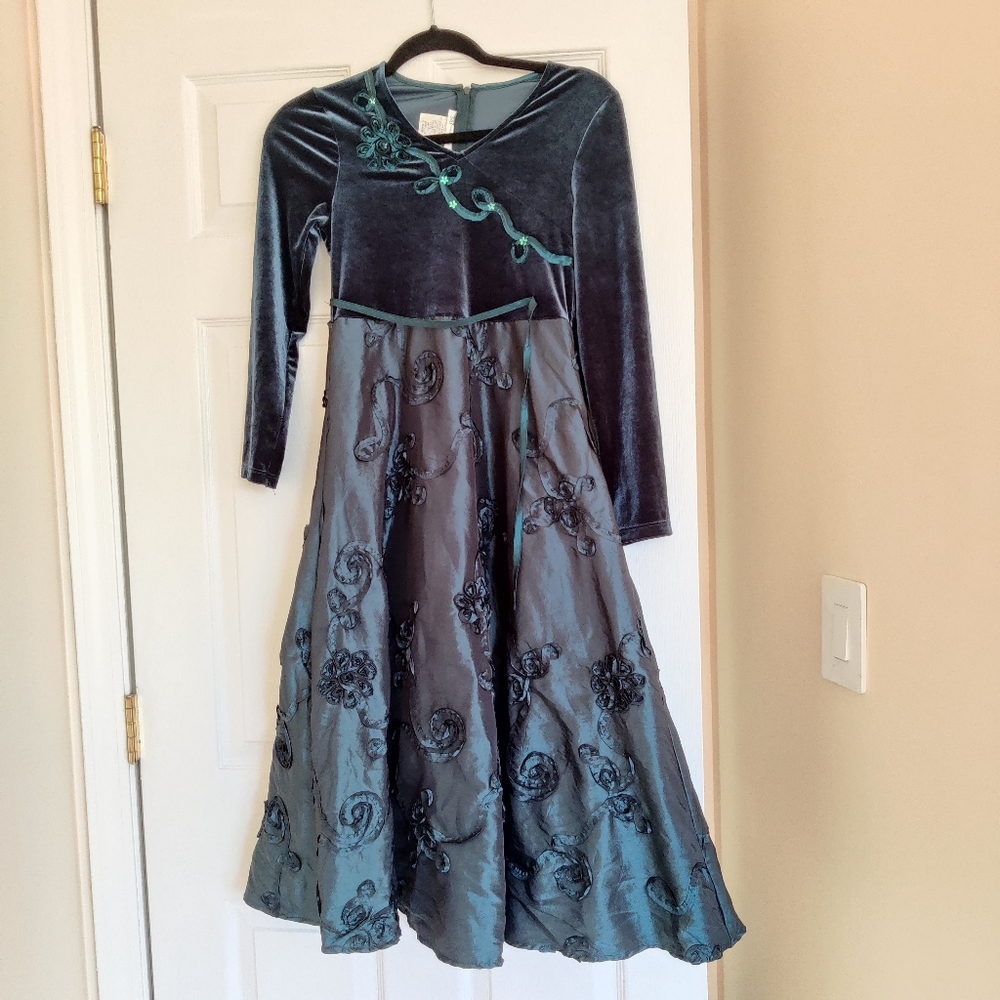 Teal Dress
